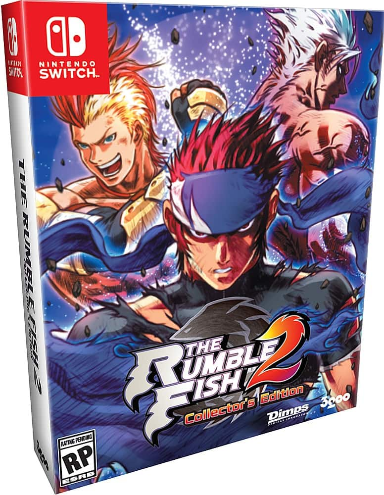 The Rumble Fish 2 Collector's Edition, Nintendo Switch, Limited Run Games,  810105673470 