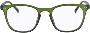 Croakies - View Petra Velvet Plano Glasses - Olive - Front_Zoom
