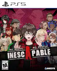 Front. Aksys Games - Inescapable: No Rules, No Rescue.