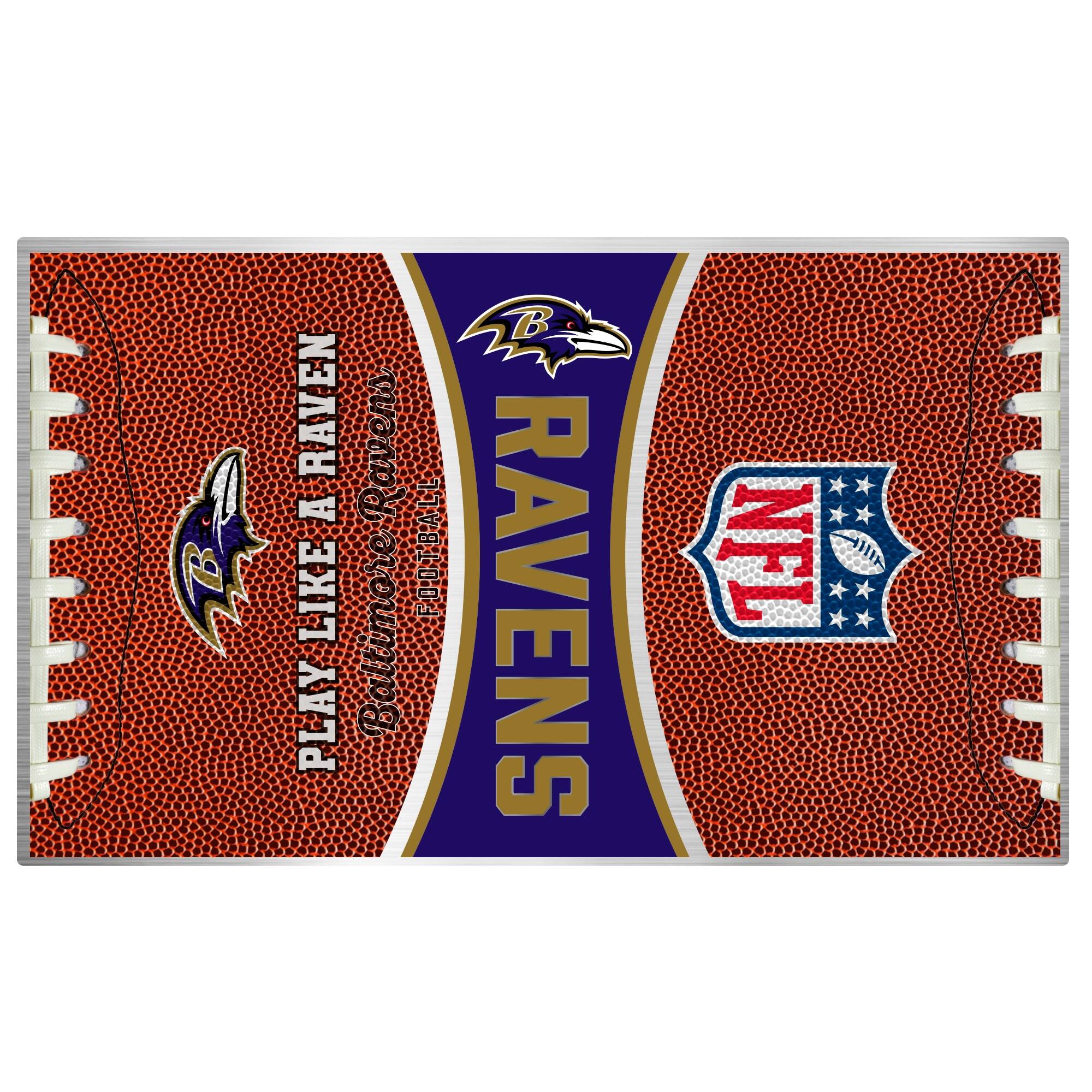 RAVENS  
PLAY LIKE A RAVEN  
Baltimore Ravens Football  
NFL
