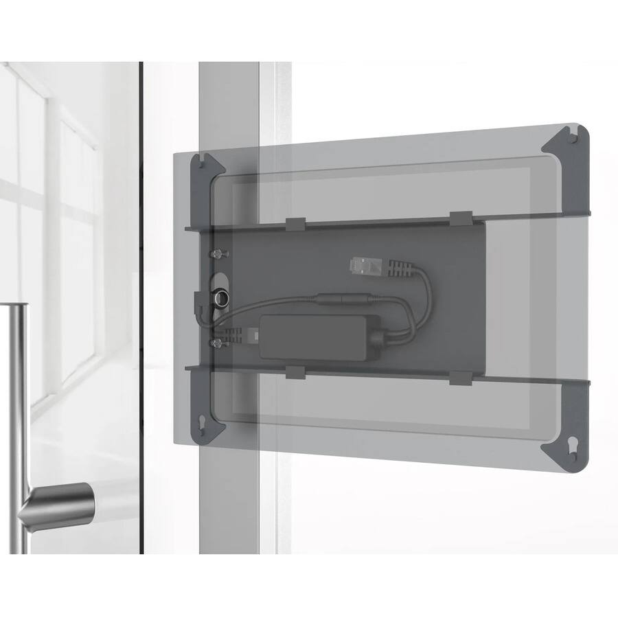 Alt View 1. Heckler Design - Heckler Design Mounting Enclosure for iPad (7th Generation), iPad (8th Generation), iPad (9th Generation) - Black Gray - Black.