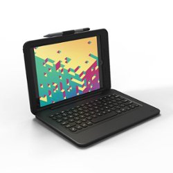 ZAGG - Rugged Book Keyboard Connect & Case for Apple iPad 10.2” (7th, 8th, 9th Gen) - Front_Zoom