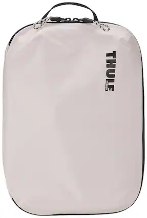 Front. Thule - Clean/Dirty Packing Cube Garment Bag - White.