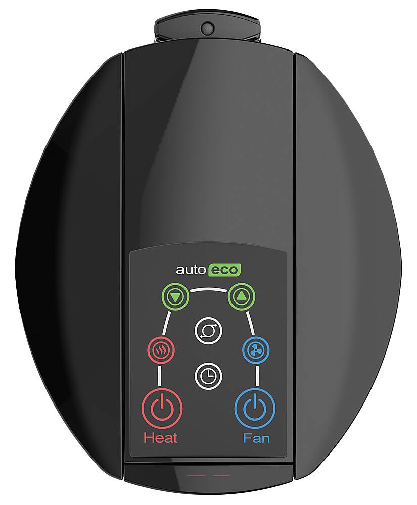 Alt View 12. Lasko - All Season Comfort Control Electric Tower Fan and Space Heater in One with Timer and Remote Control - Black.