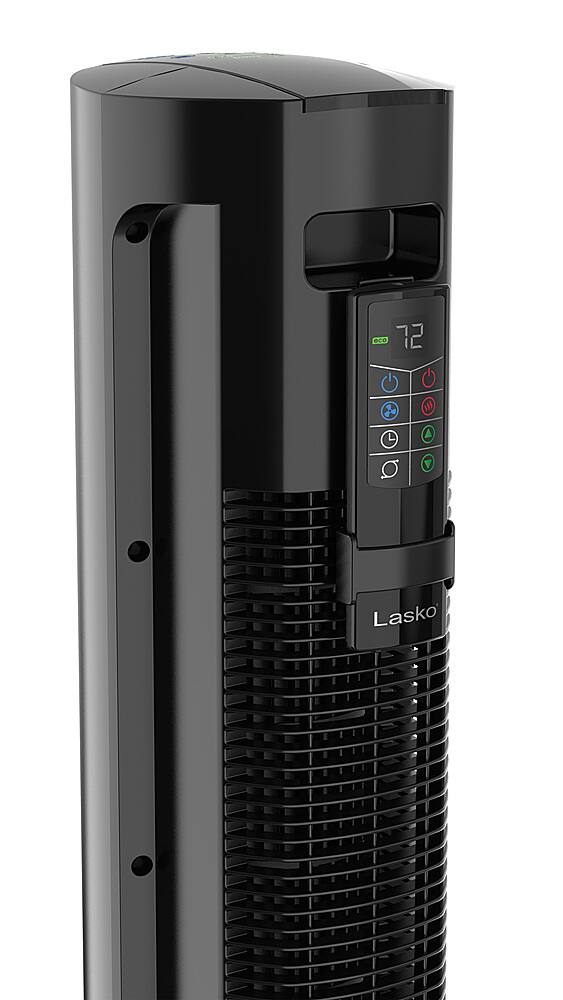 Alt View 13. Lasko - All Season Comfort Control Electric Tower Fan and Space Heater in One with Timer and Remote Control - Black.