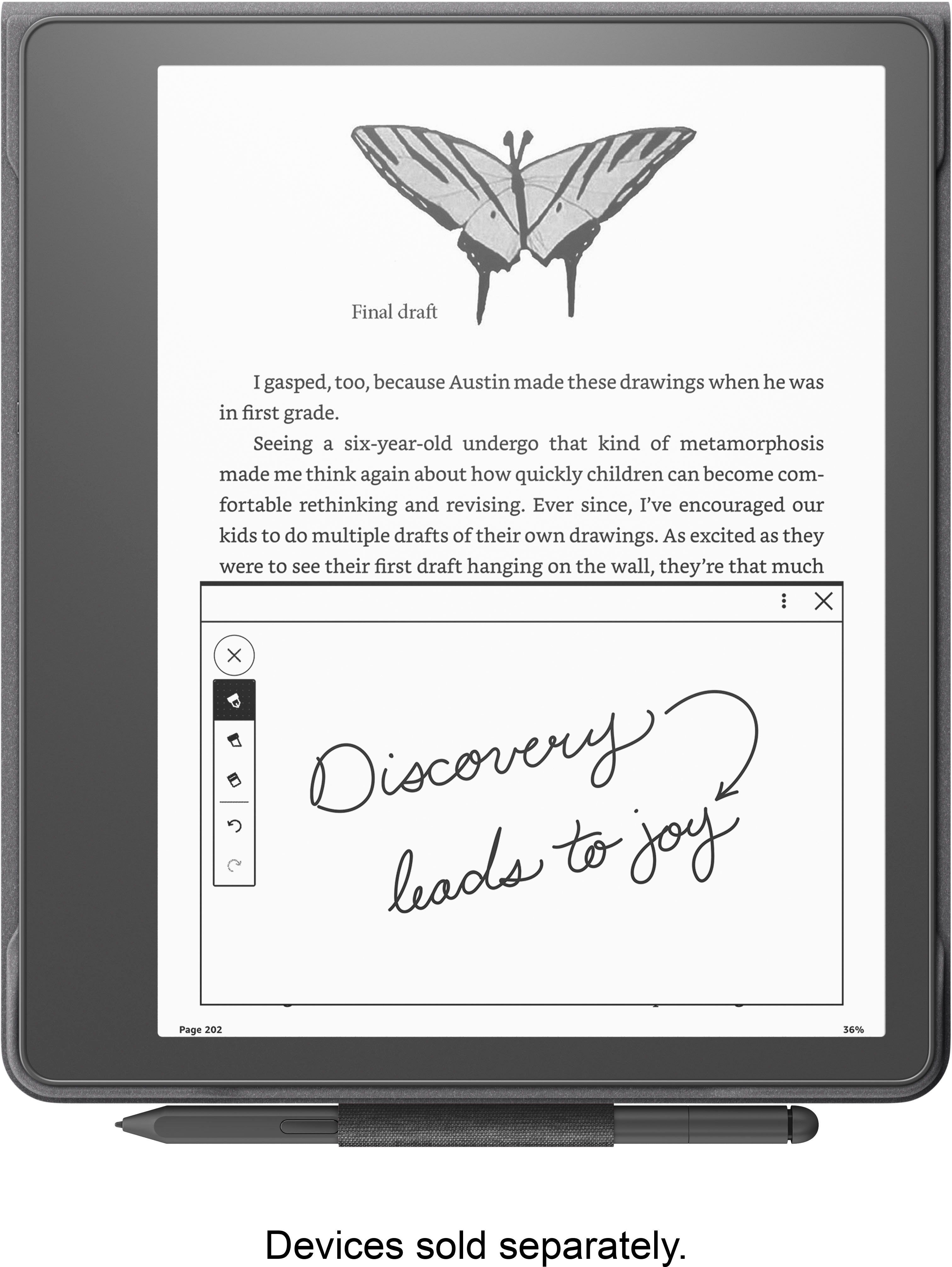 Kindle Scribe E-Reader Invisible Shield Screen Protector