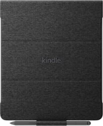 Amazon - Kindle Scribe Fabric Cover (only fits Kindle Scribe) - Black - Front_Zoom
