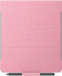 Amazon - Kindle Scribe Fabric Cover (only fits Kindle Scribe) - Rose - Front_Zoom