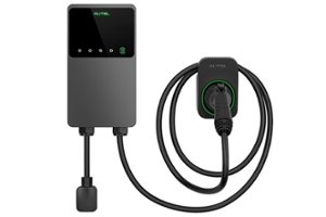 Autel - MaxiCharger J1722 Level 2 NEMA 14-50 Electric Vehicle (EV) Smart Charger - up to 40A - 25' - Dark Gray - Front_Zoom