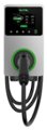 Front. Autel - MaxiCharger J1722 Level 2 Hardwired Commercial Electric Vehicle (EV) Smart Charger - up to 50A - 25' - Dark Gray.