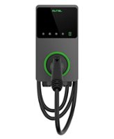 Autel - MaxiCharger J1722 Level 2 Hardwired Electric Vehicle (EV) Smart Charger - up to 50A - 25' - Dark Gray - Front_Zoom