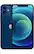 Front. Apple - Pre-Owned iPhone 12 Mini 5G 128GB (Unlocked) - Blue.