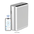 Angle Zoom. Levoit - EverestAir Air Purifier - Silver Back/White Vent.