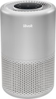 Levoit - Core 200S Smart True HEPA Air Purifier - Grey - Front_Zoom