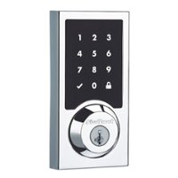 Kwikset - 916 Smart Lock Z-Wave Replacement Deadbolt with App/Touchscreen/Key Access - Polished Chrome - Angle_Zoom