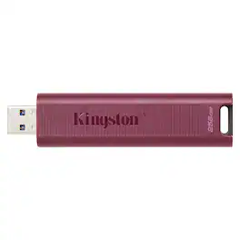Kingston - DataTraveler Max 256GB USB 3.2 Type-A Flash Drive Gen 2 - Red