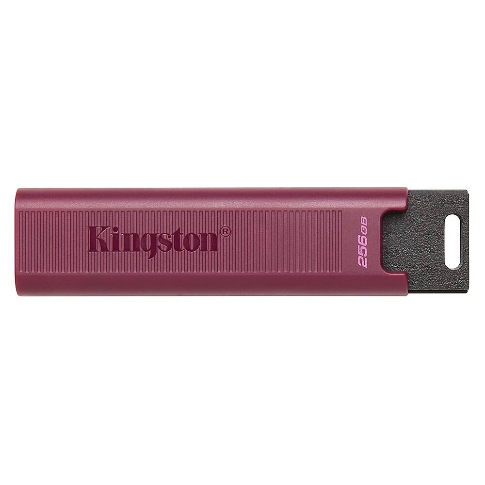 Alt View 12. Kingston - DataTraveler Max 256GB USB 3.2 Type-A Flash Drive Gen 2 - Red.