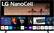 Angle. LG - 86" Class NanoCell 75UQA Series LED 4K UHD Smart webOS TV - Black.