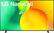 Front. LG - 86" Class NanoCell 75UQA Series LED 4K UHD Smart webOS TV - Black.