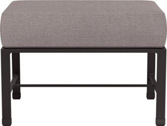 Yardbird® - Colby Ottoman - Shale - Front_Zoom