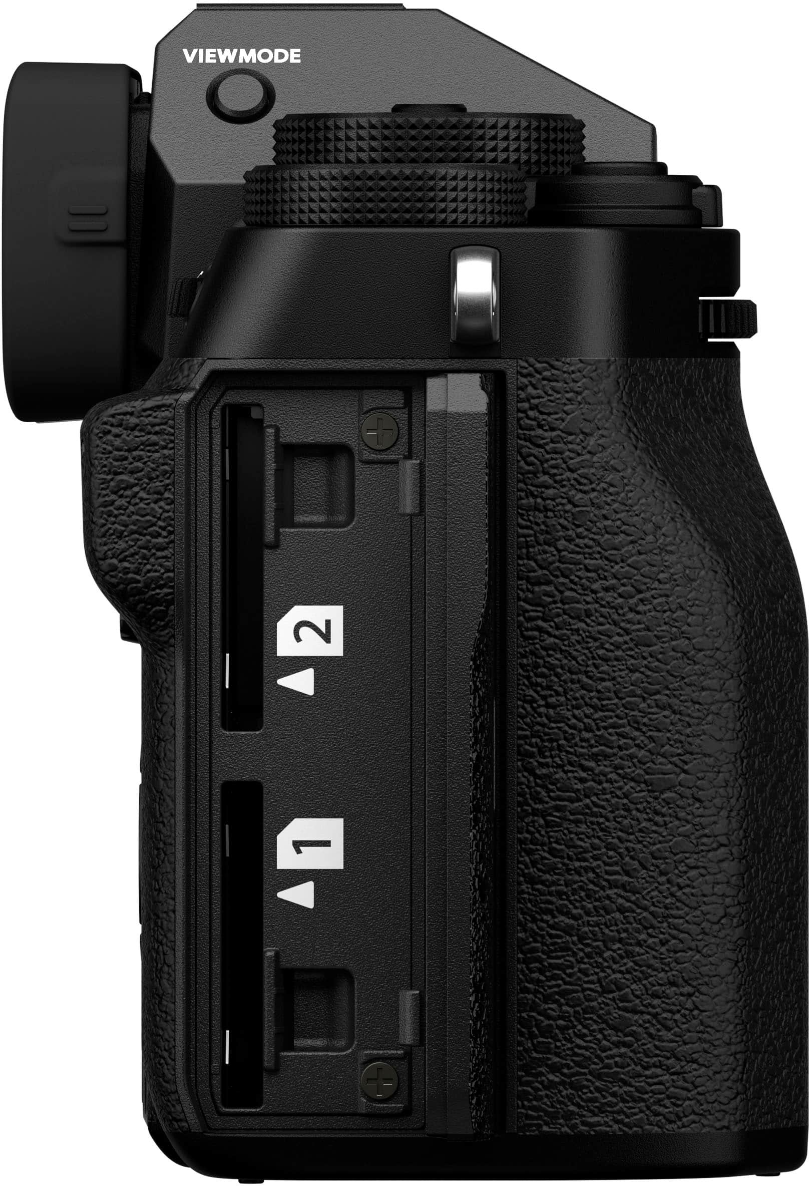 Alt View 2. Fujifilm - X-T5 Mirrorless Camera (Body Only) - Black.