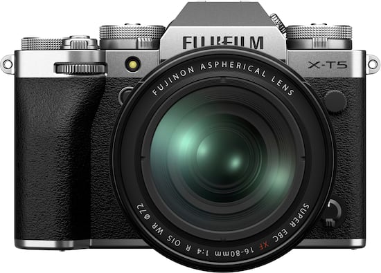 Fujifilm X-T5 Mirrorless Camera with XF16-80mmF4 R OIS WR Lens Bundle  Silver 16782662 - Best Buy