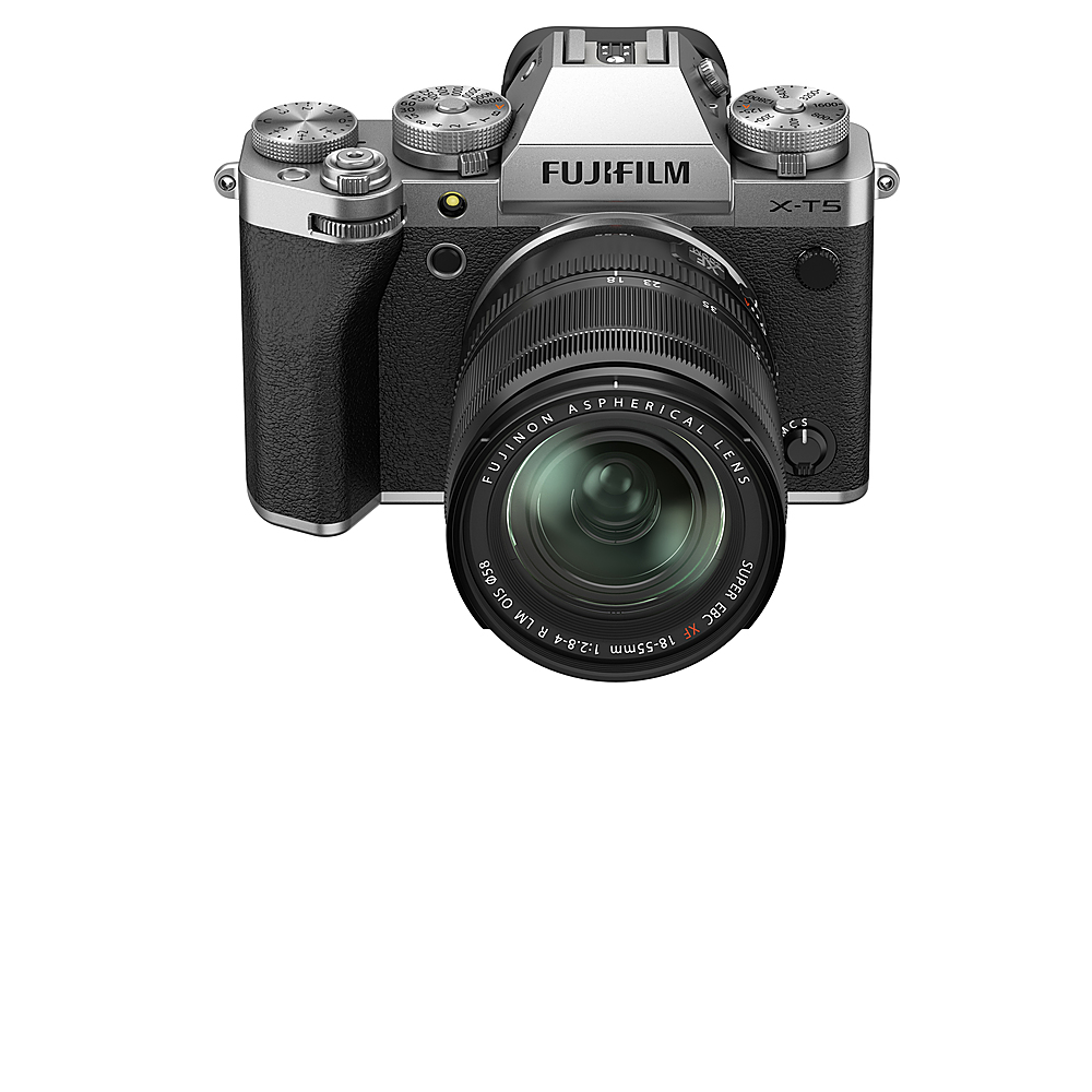 Fujifilm X-T5 Mirrorless Camera with XF18-55mmF2.8-4 R LM OIS Lens Bundle  Silver 16783111 - Best Buy