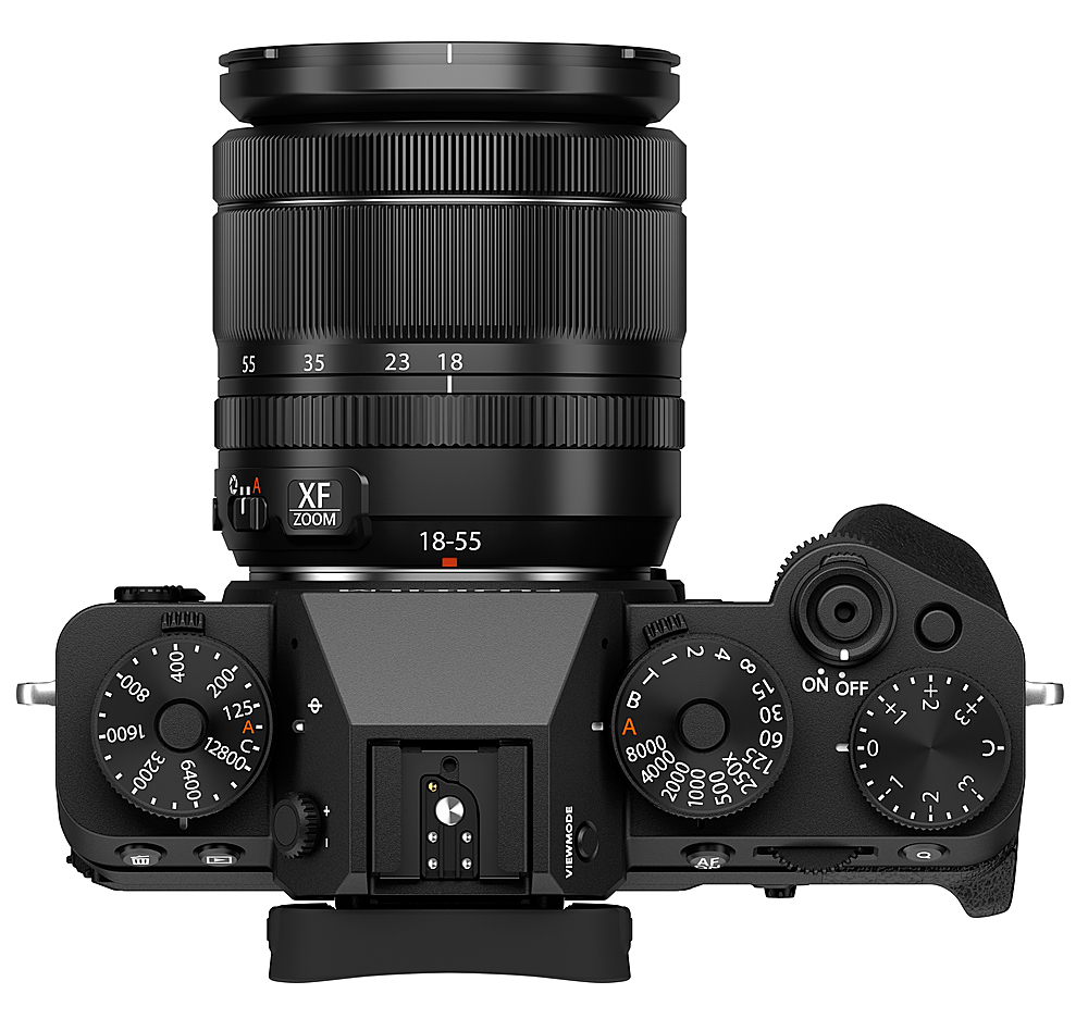 Fujifilm X-T5 Mirrorless Camera with XF18-55mmF2.8-4 R LM OIS Lens Bundle  Black 16783082 - Best Buy