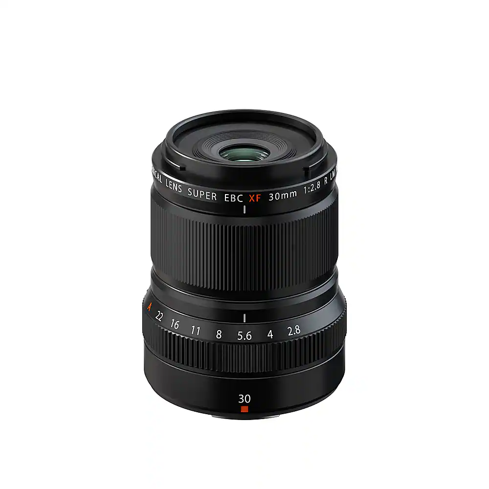 Fujinon - XF 30mm F2.8 R LM WR Standard Prime Macro Lens for X-Mount System Cameras - Black