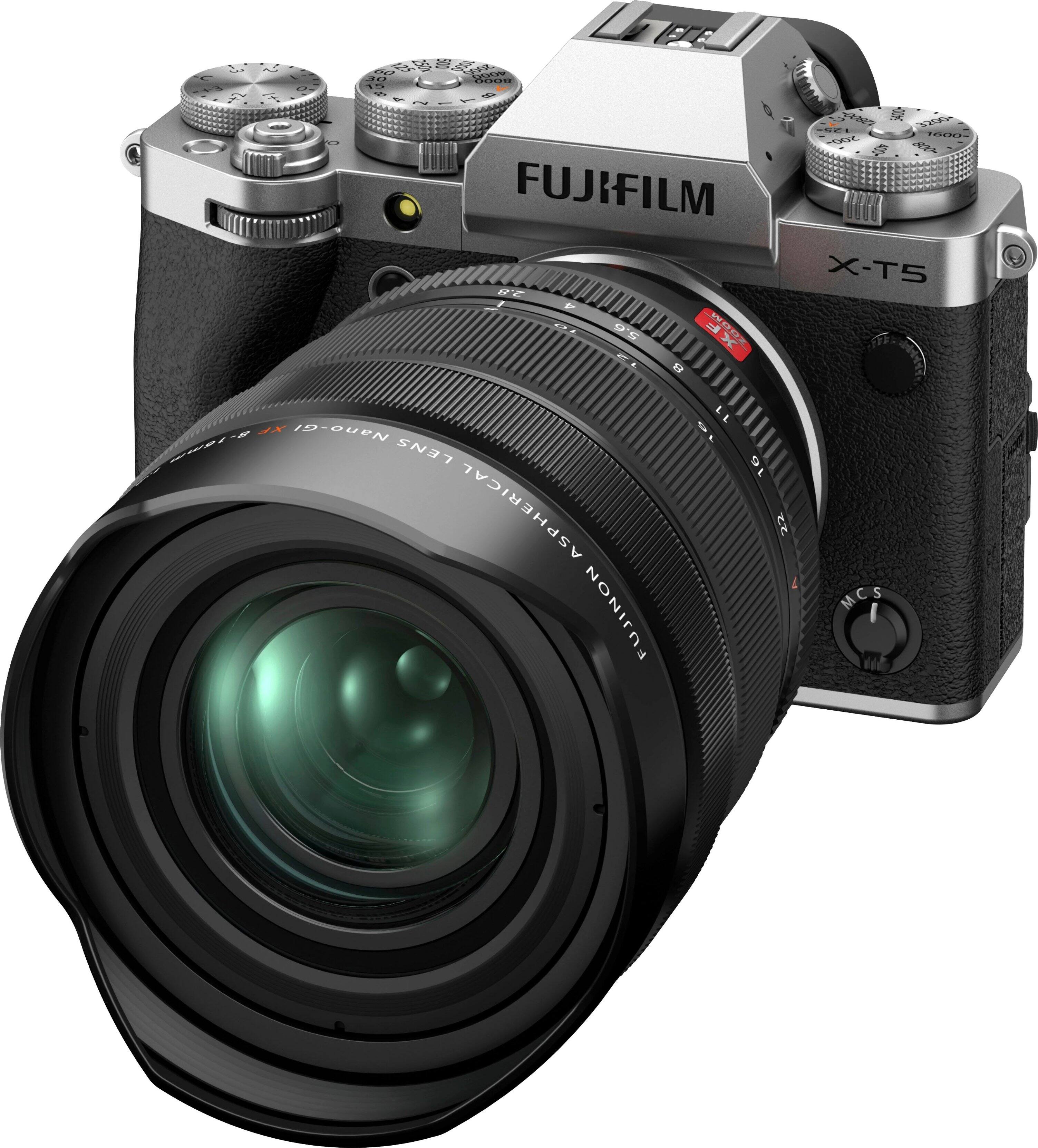 Alt View 13. Fujifilm - X-T5 Mirrorless Camera (Body Only) - Silver.