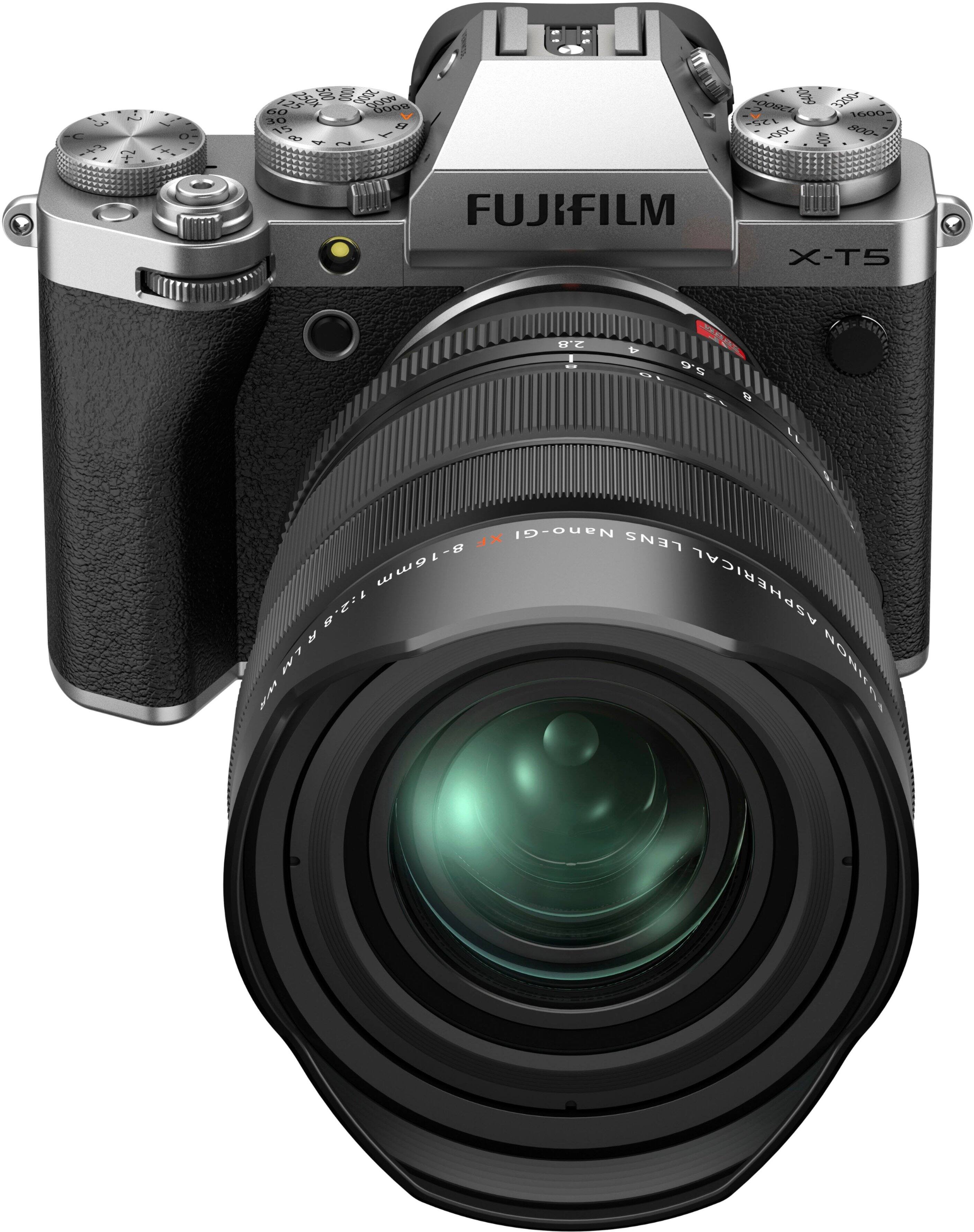 Alt View 14. Fujifilm - X-T5 Mirrorless Camera (Body Only) - Silver.