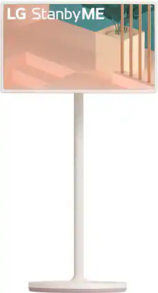 LG - StanbyME 27” Class LED Full HD Smart webOS Touch Screen (2022)
