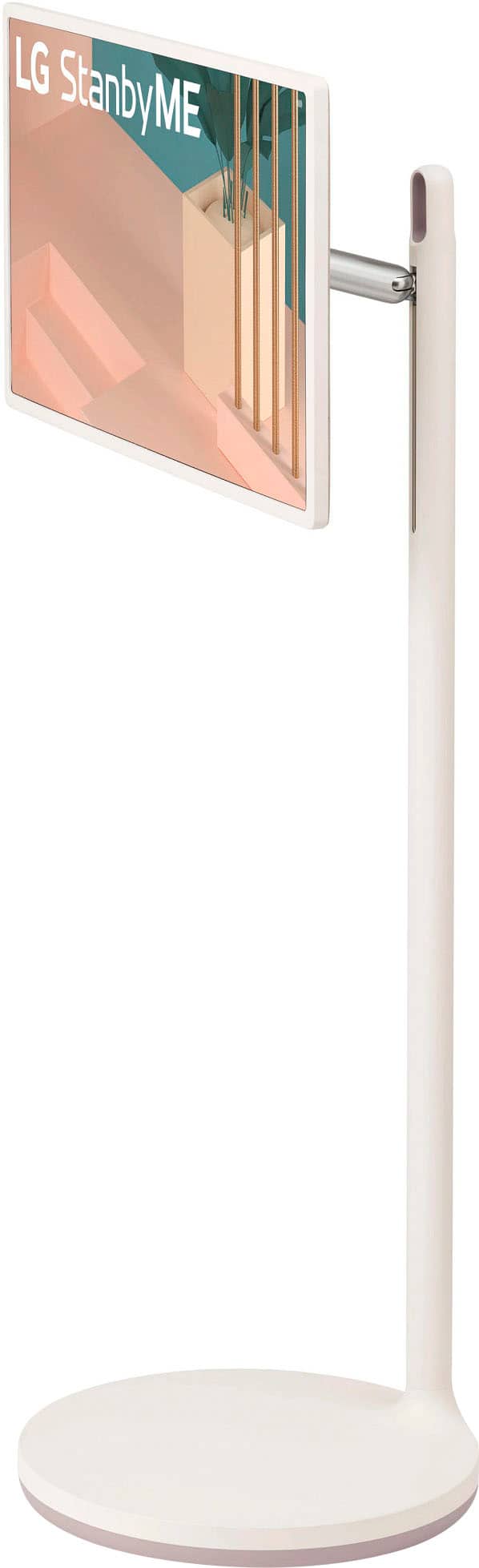 Alt View 1. LG - StanbyME 27” Class LED Full HD Smart webOS Touch Screen - Beige.