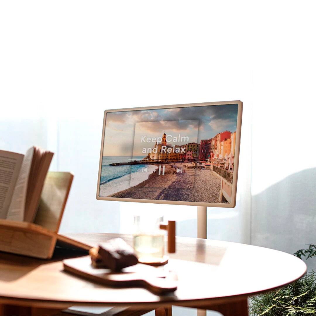 Alt View 20. LG - StanbyME 27” Class LED Full HD Smart webOS Touch Screen - Beige.