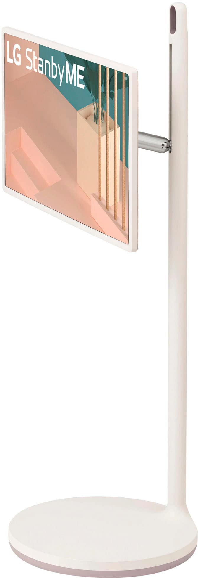 Alt View 2. LG - StanbyME 27” Class LED Full HD Smart webOS Touch Screen - Beige.