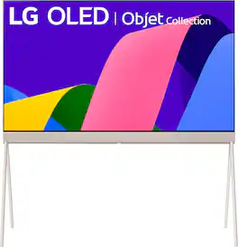 LG - Pose 55" Class OLED 4K UHD Smart webOS TV with All-Around Design (2022)