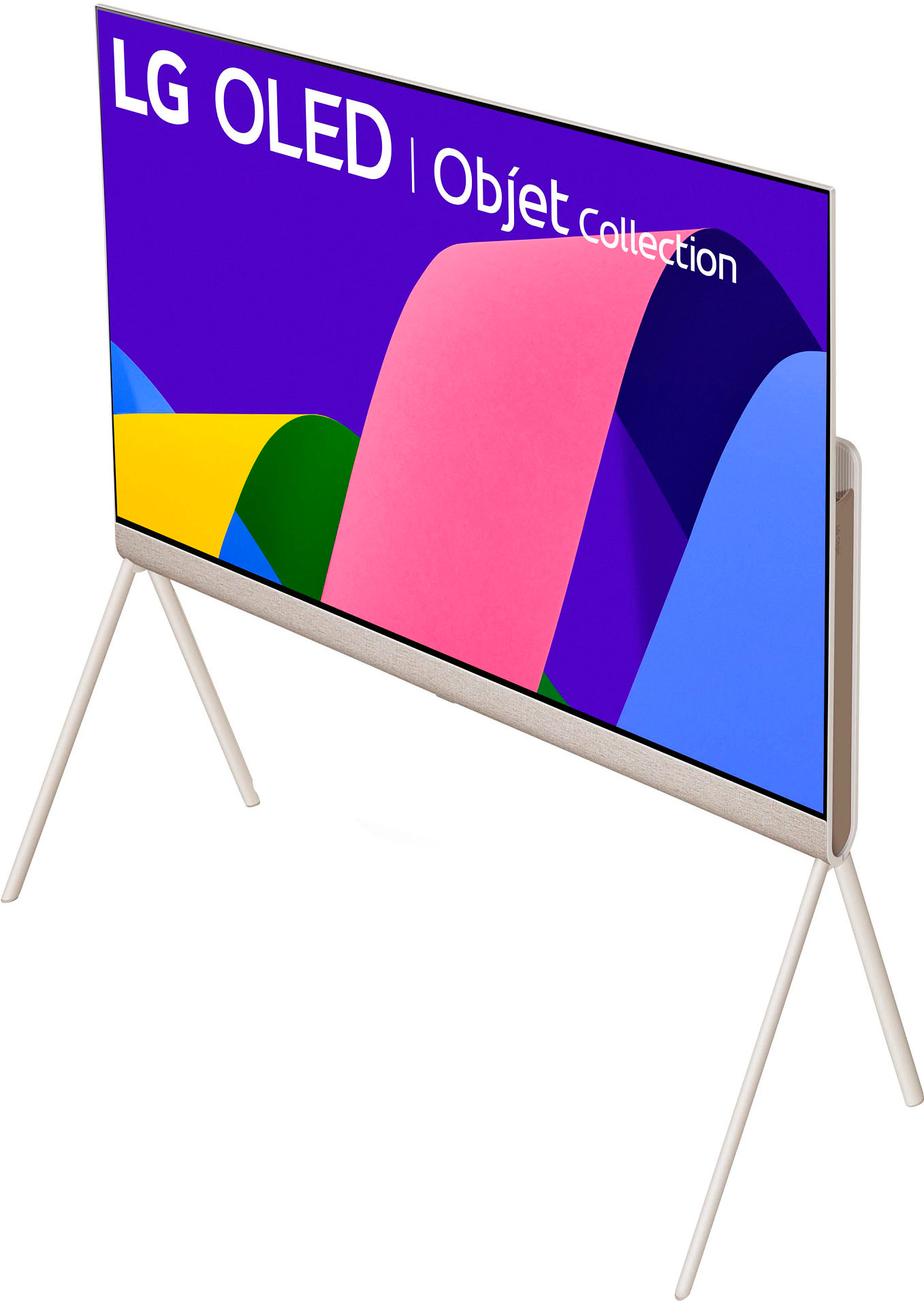 Alt View 18. LG - Pose 55" Class OLED 4K UHD Smart webOS TV with All-Around Design - Beige.