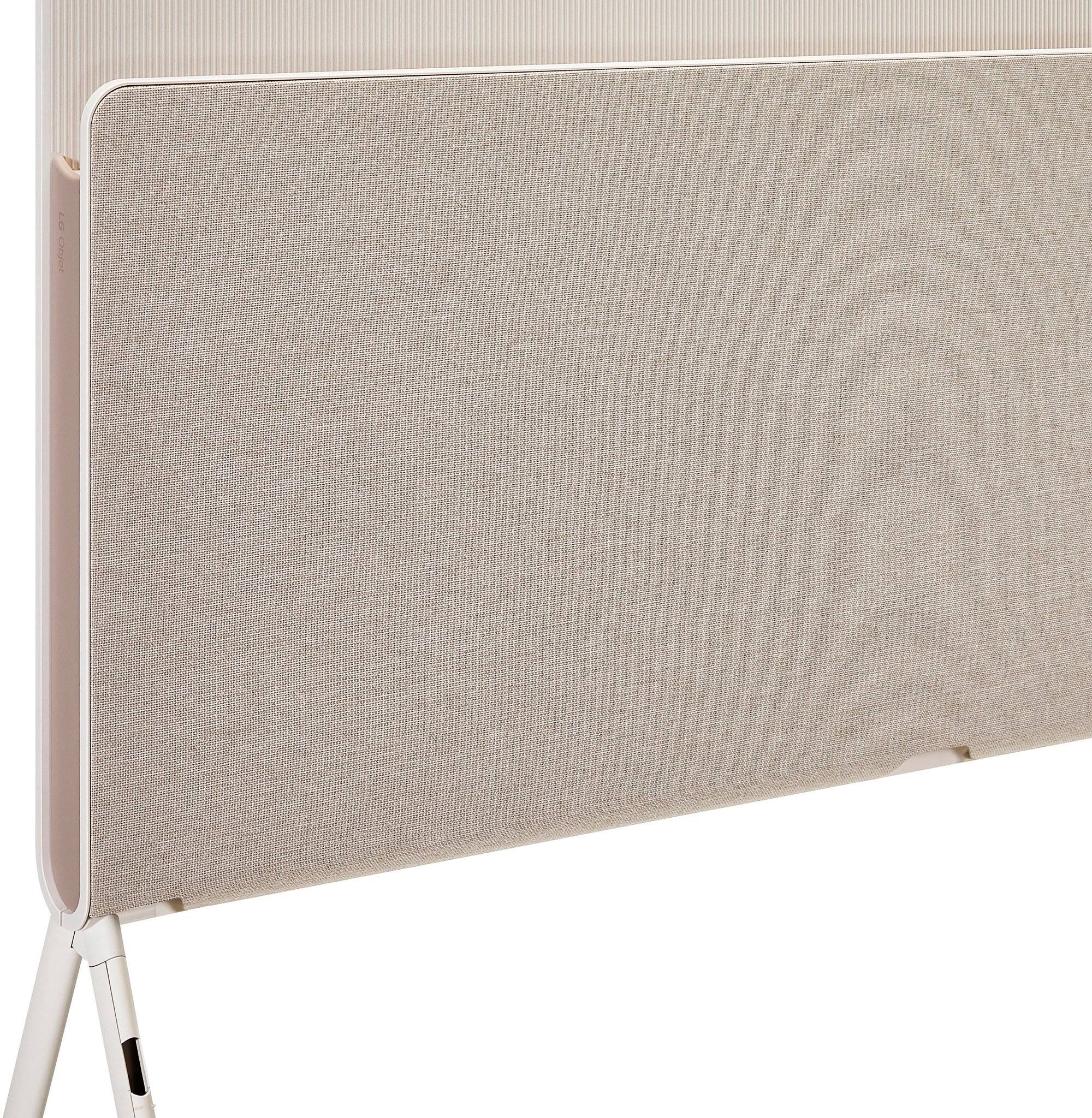 Alt View 30. LG - Pose 55" Class OLED 4K UHD Smart webOS TV with All-Around Design - Beige.