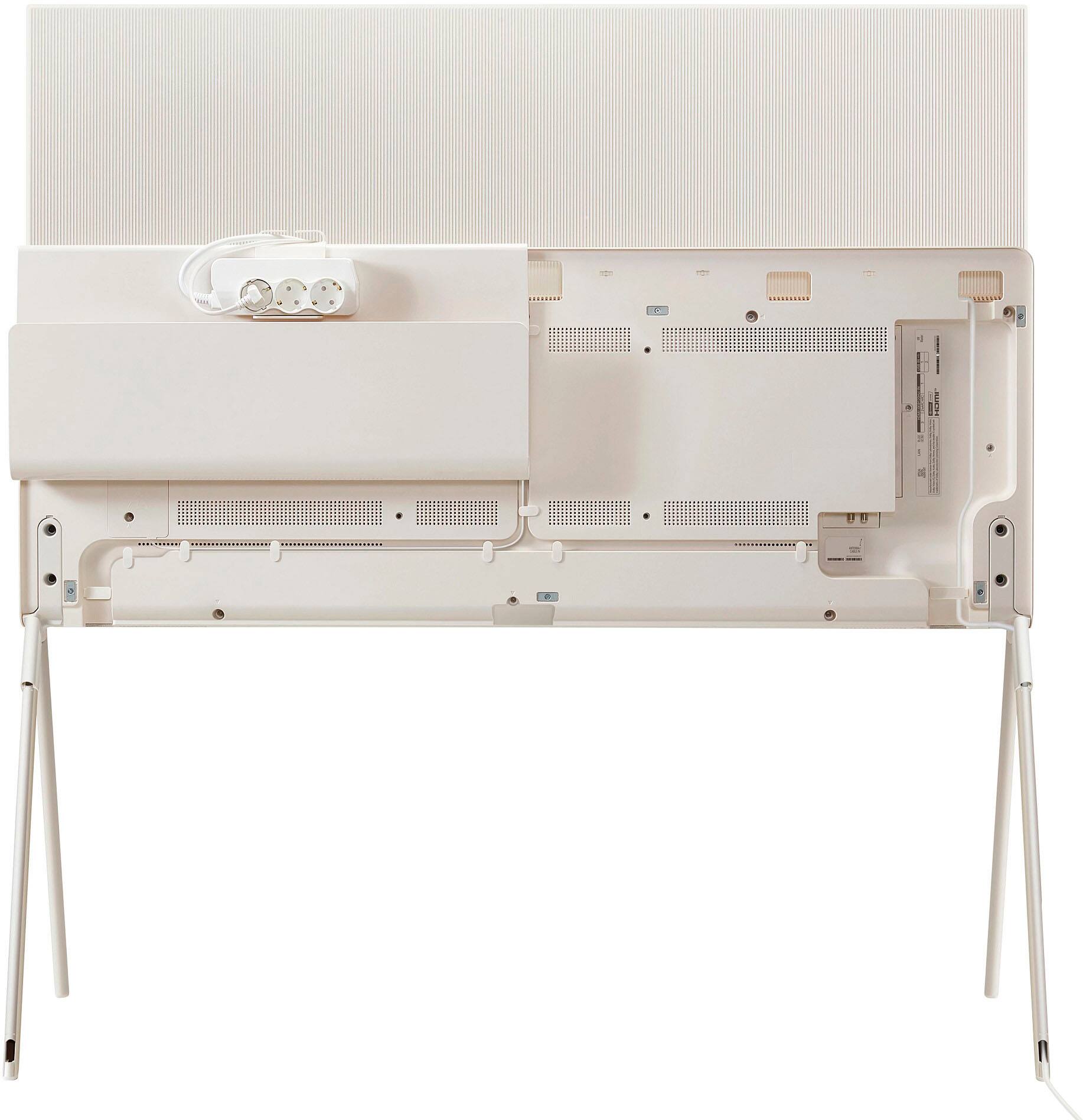 Alt View 36. LG - Pose 55" Class OLED 4K UHD Smart webOS TV with All-Around Design - Beige.