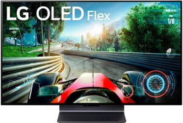 LG - Flex 42" Class OLED 4K UHD Smart webOS TV with Bendable Design - Front_Zoom