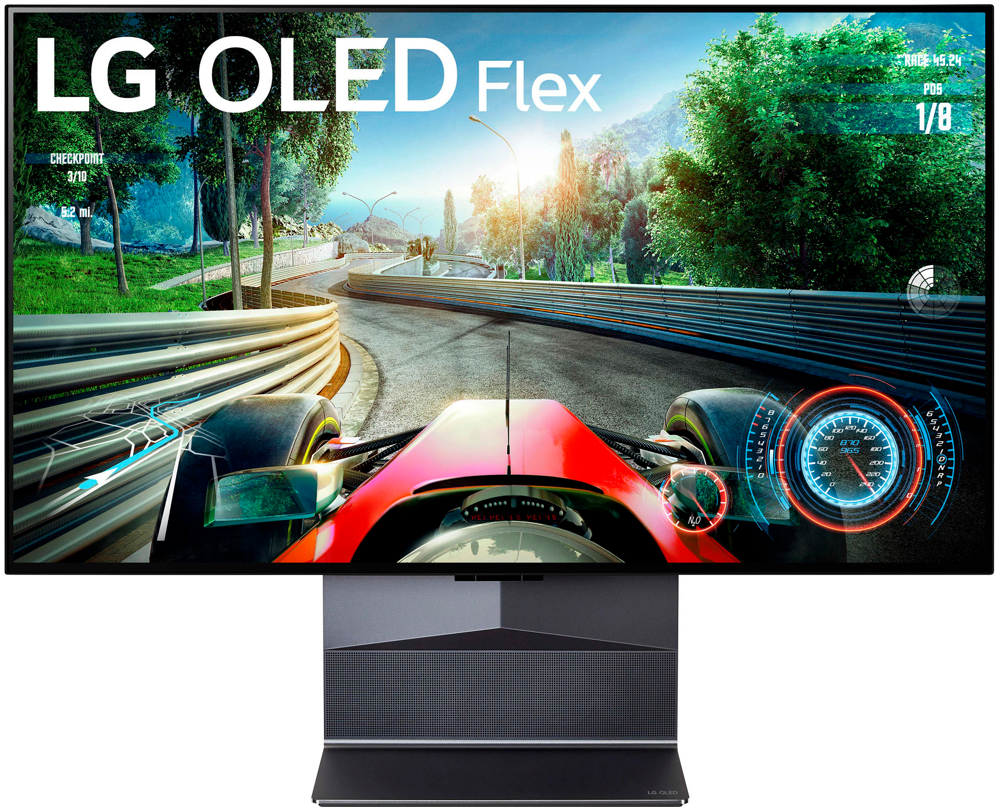 LG Flex 42" OLED Smart webOS TV with Design 42LX3QPUA - Best Buy