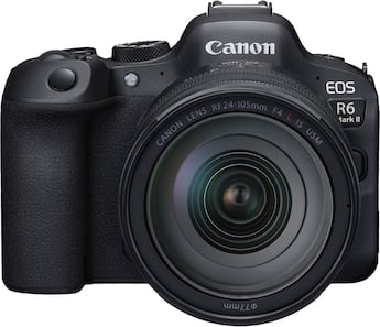 Canon EOS R6 Mark II Mirrorless Camera with RF24 105mm f/4L IS USM Canon EOS R6 Mark II Mirrorless Camera with RF24 105mm f/4L IS USM