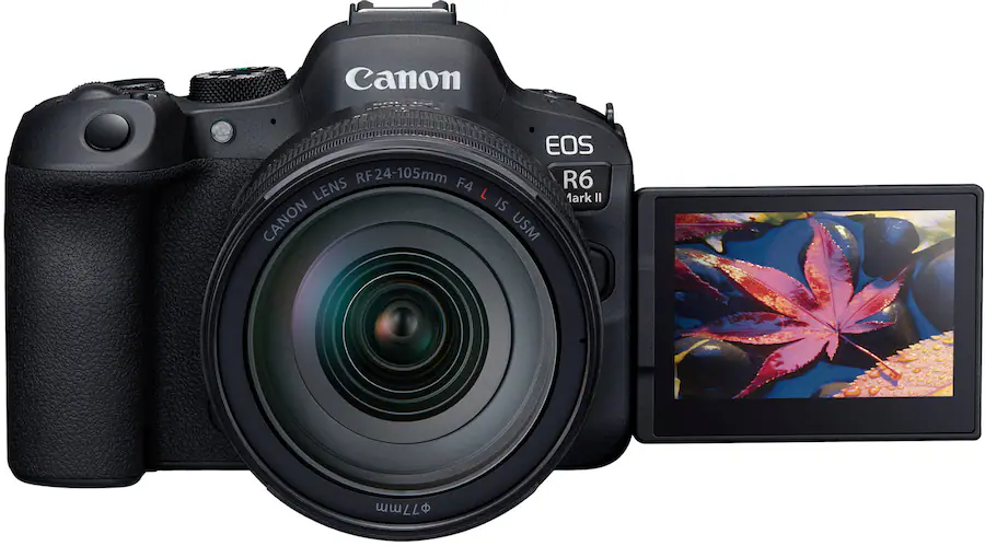 Canon EOS R6 Mark II Mirrorless Camera with RF24 105mm f/4L IS USM
