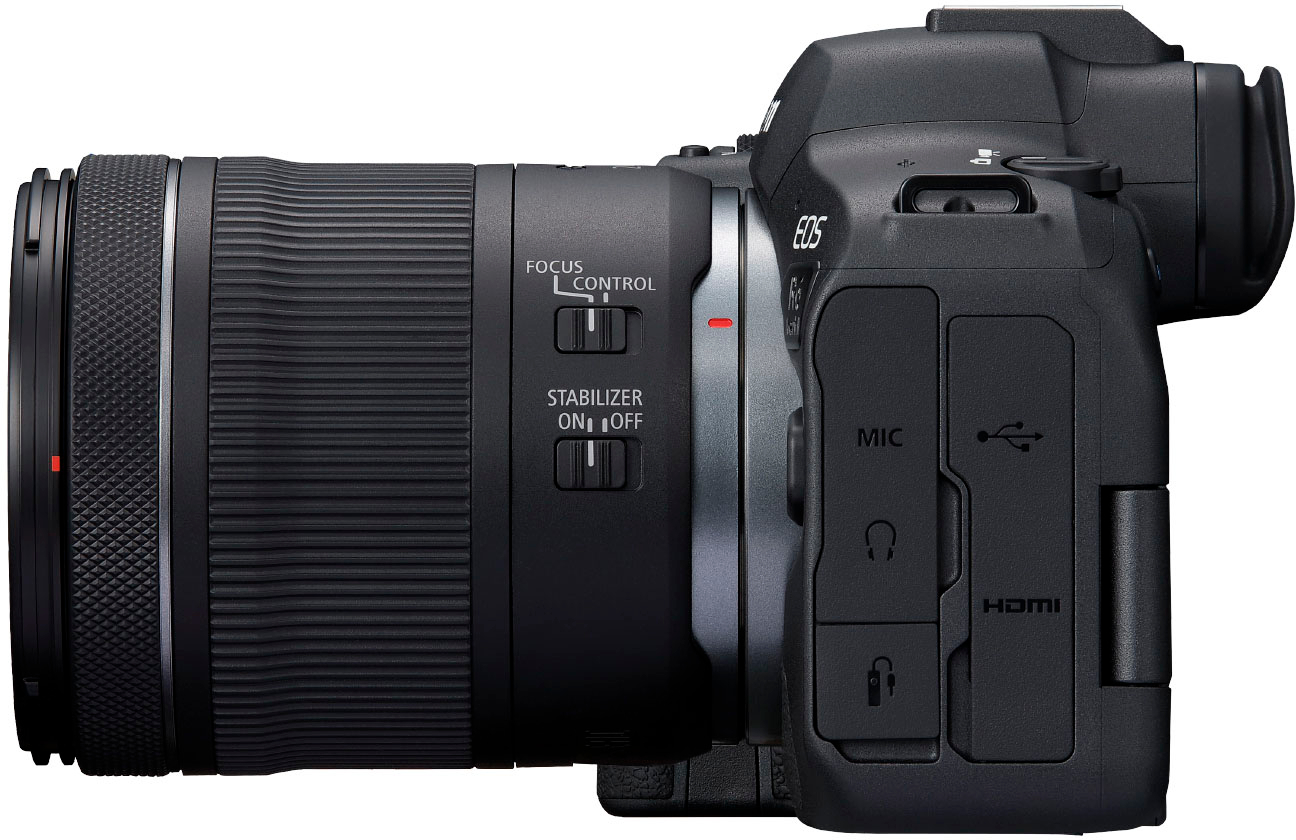 Best with R6 f/4-7.1 RF - Mark IS 24-105mm Camera Buy Canon 5666C018 EOS STM Lens II Mirrorless Black