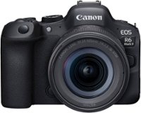 Canon - EOS R6 Mark II Mirrorless Camera with RF 24-105mm  f/4-7.1 IS STM Lens - Black - Front_Zoom