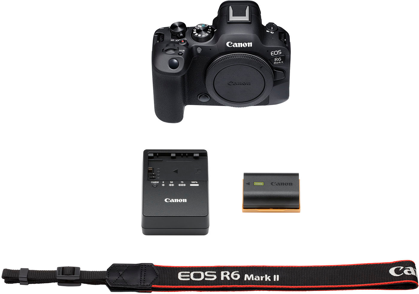 Canon EOS R6 Mark II Mirrorless Camera, Black