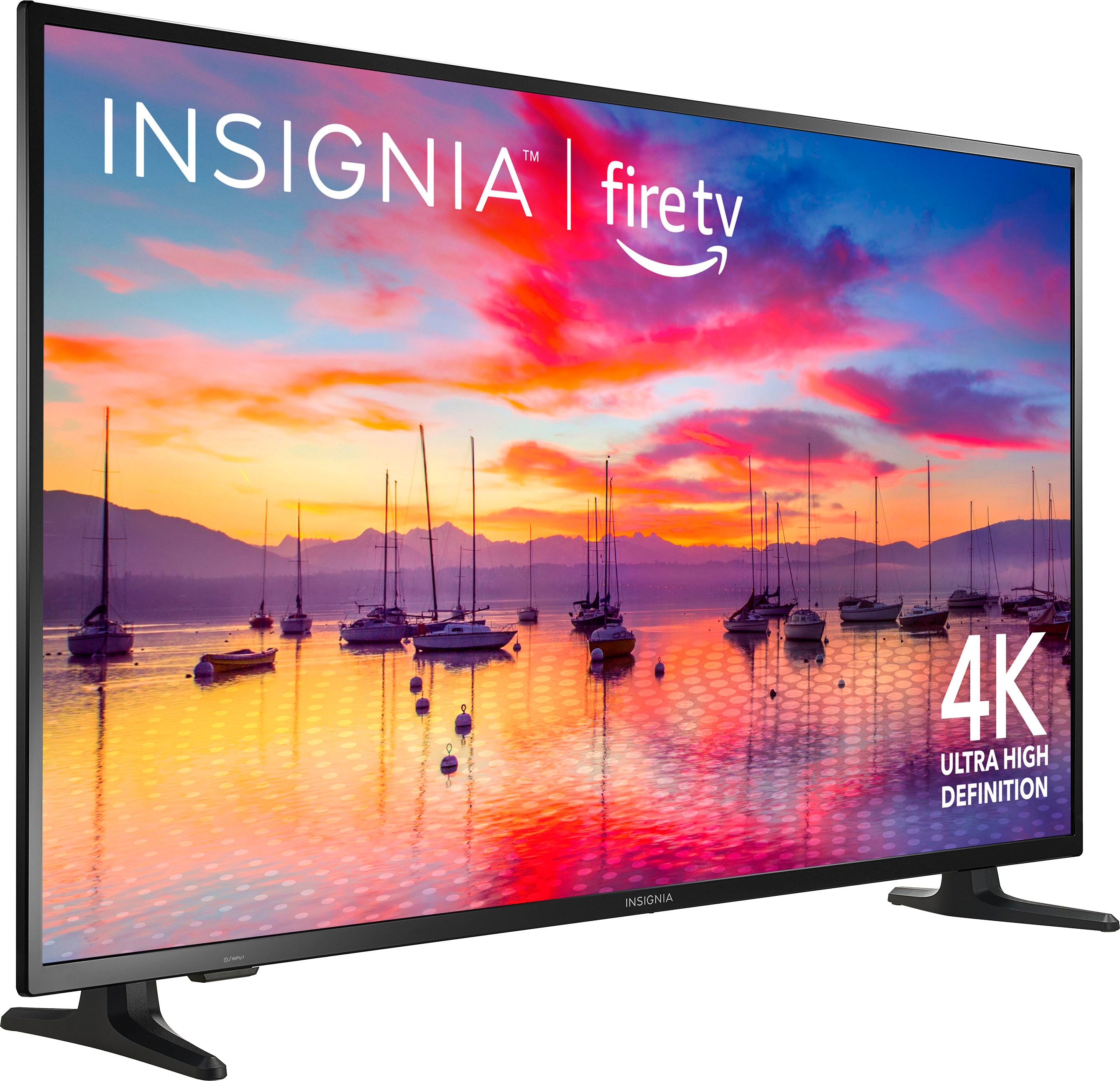 Angle View: Insignia™ - 50" Class F30 Series LED 4K UHD Smart Fire TV