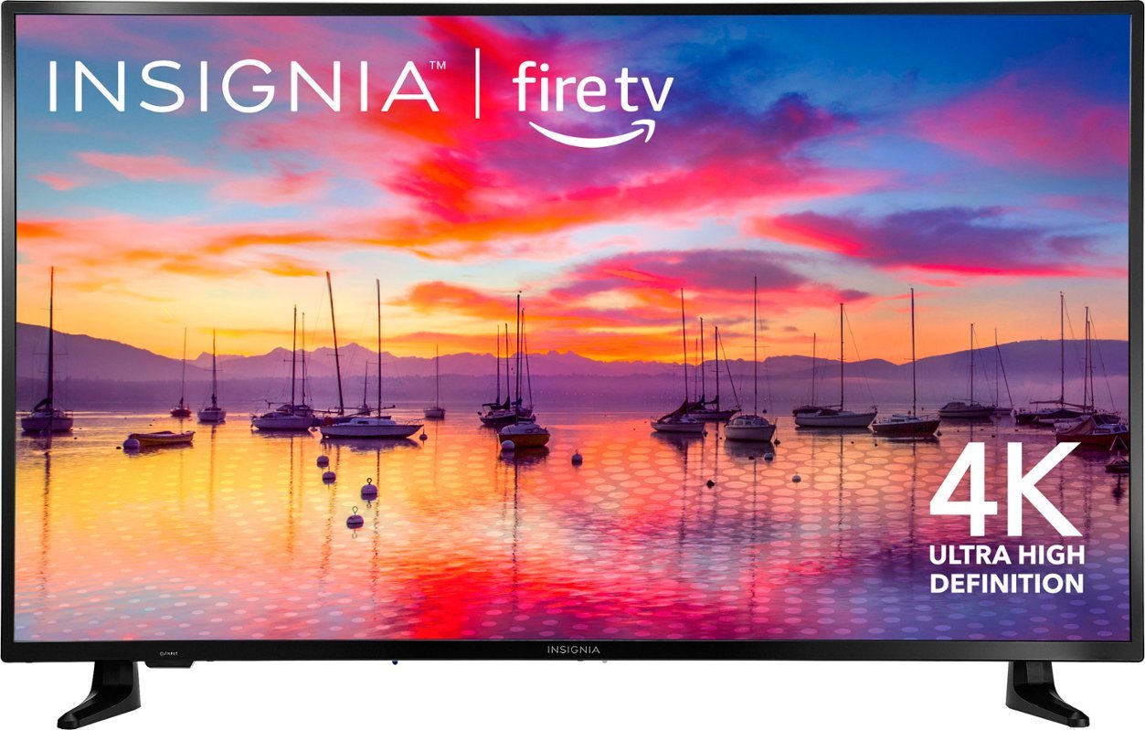 Zoom in on Front Zoom. Insignia™ - 50" Class F30 Series LED 4K UHD Smart Fire TV.