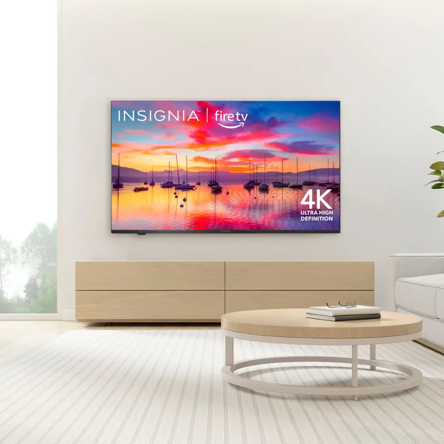 Alt View 1. Insignia™ - 50" Class F30 Series LED 4K UHD Smart Fire TV - Black.