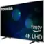 Angle. Toshiba - 50" Class C350 Series LED 4K UHD Smart Fire TV - Black.